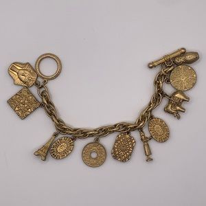 World Travels Charm Bracelet